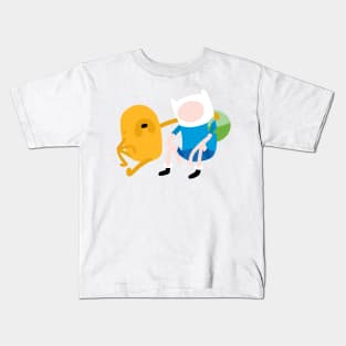 Minimal Finn and Jake Kids T-Shirt